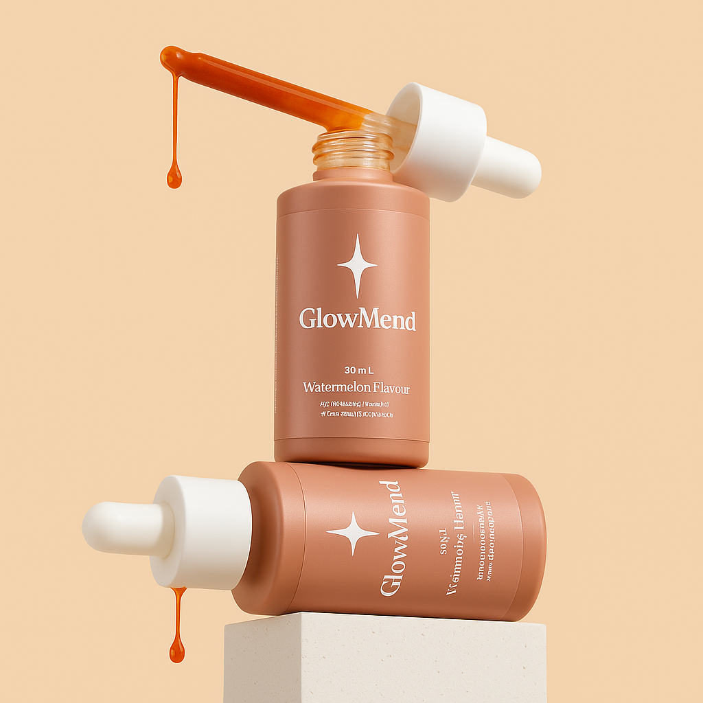 Glowmend | Brun utan sol-droppar